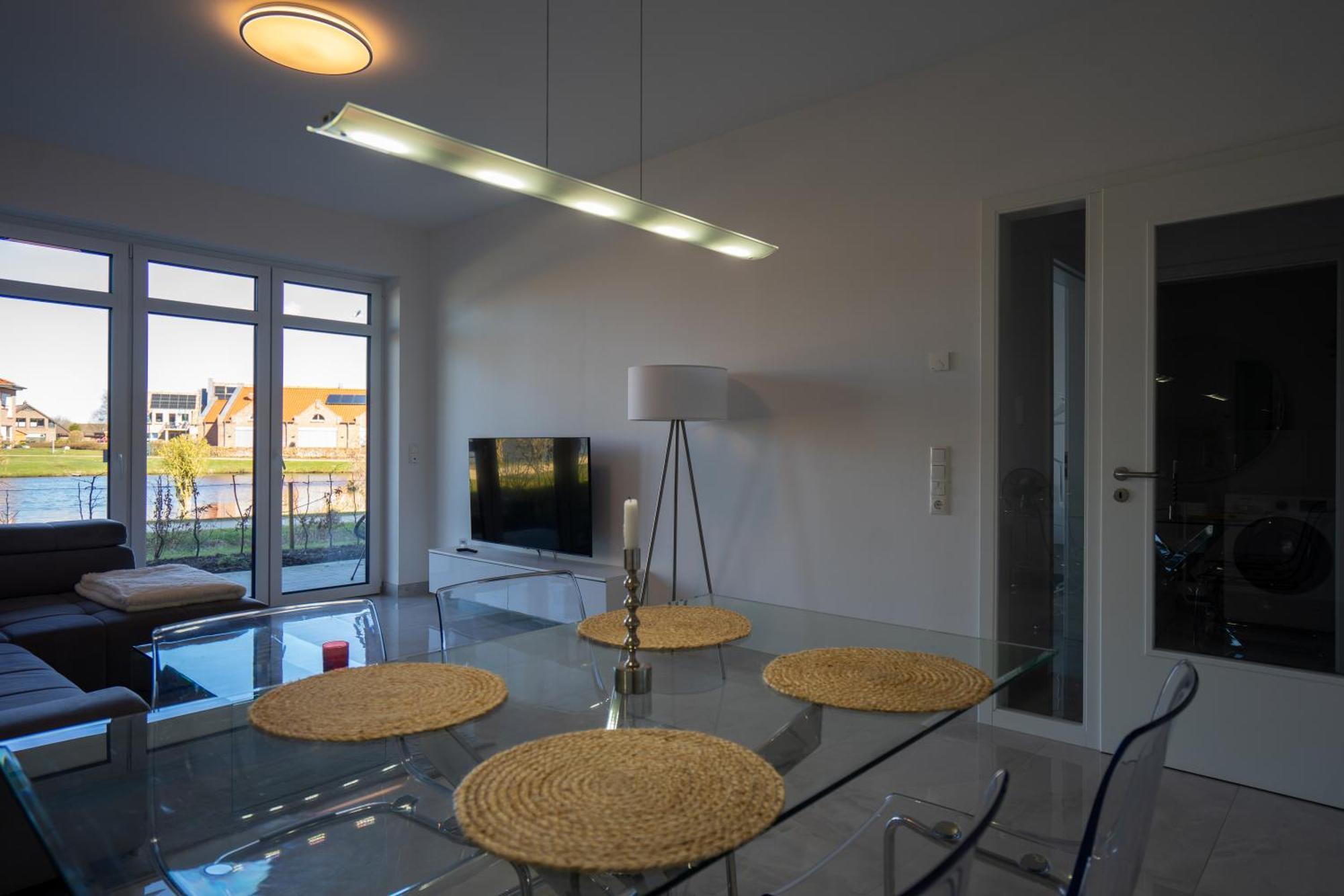 Tomkes Ferienwohnung Am See Rhauderfehn Zewnętrze zdjęcie